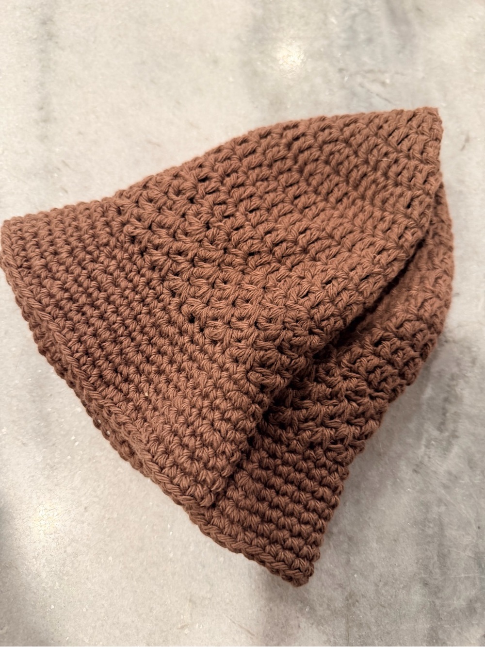 Handmade Crochet Bucket Hat 100% Cotton Lightweight Packable Festival Boho Beach - Picture 6 of 6